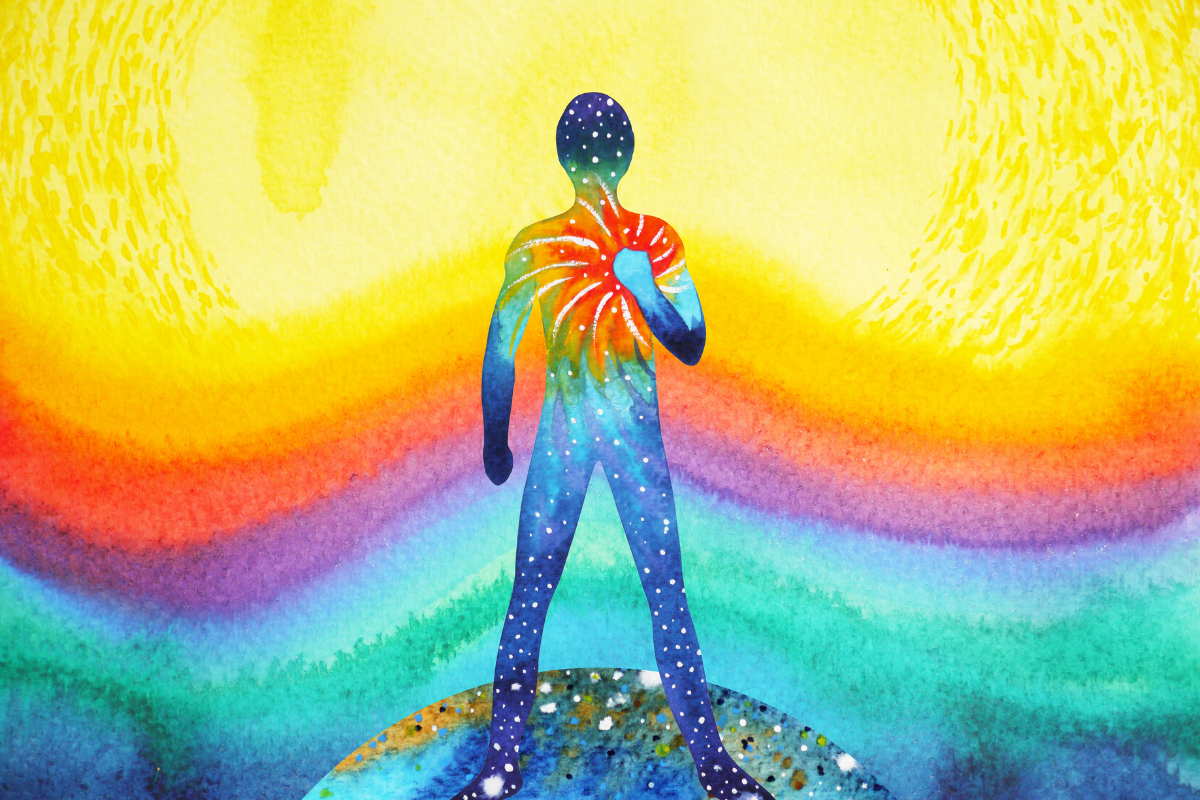 Reiki Healing Meditation colorful