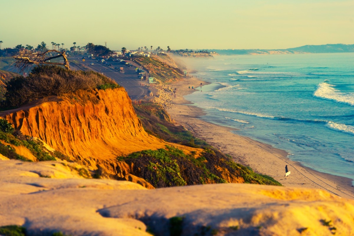 Encinitas Beach in California 300 hour advanced certifications main