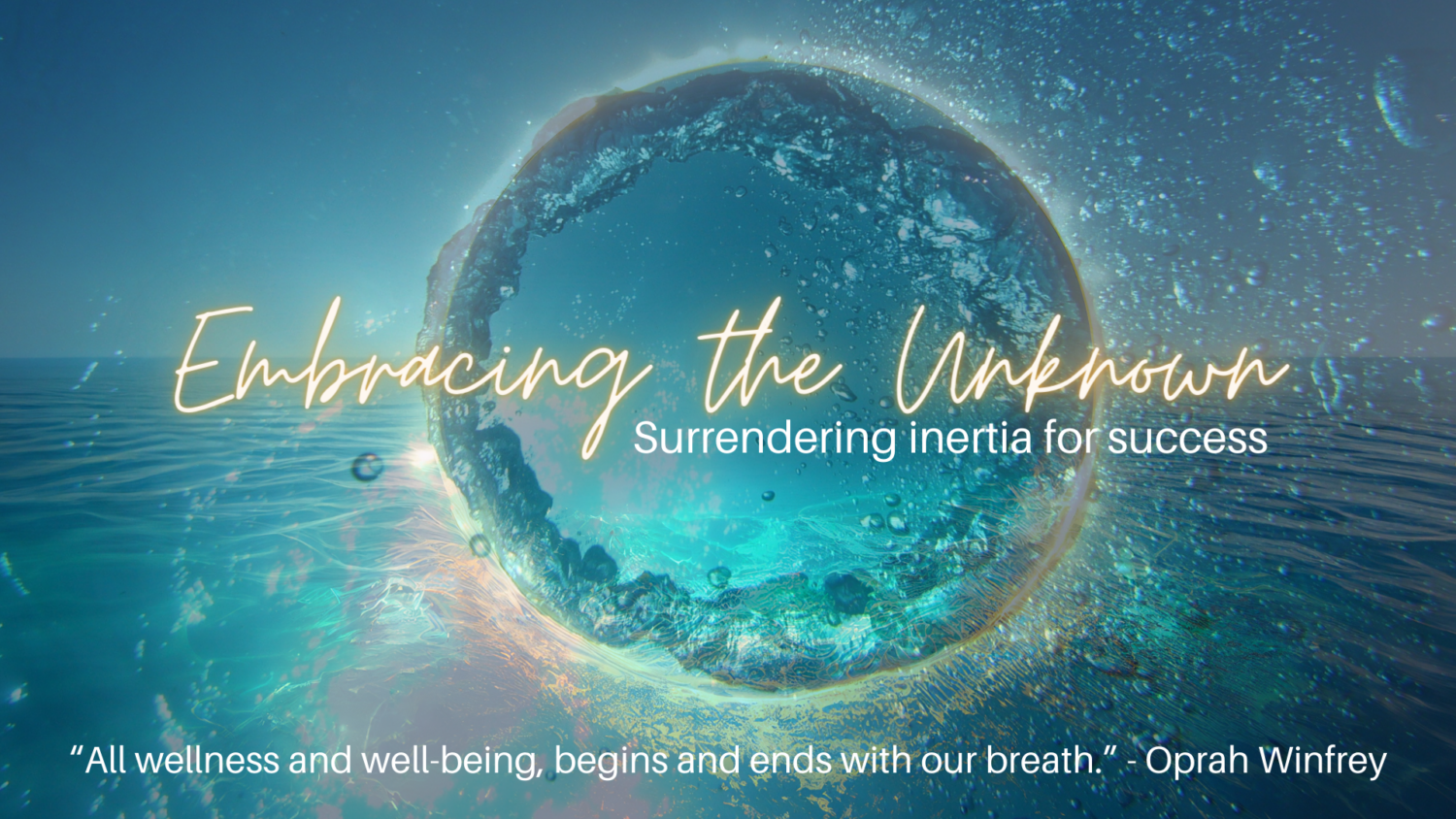 Embracing the Unknown with Michael Brian Baker