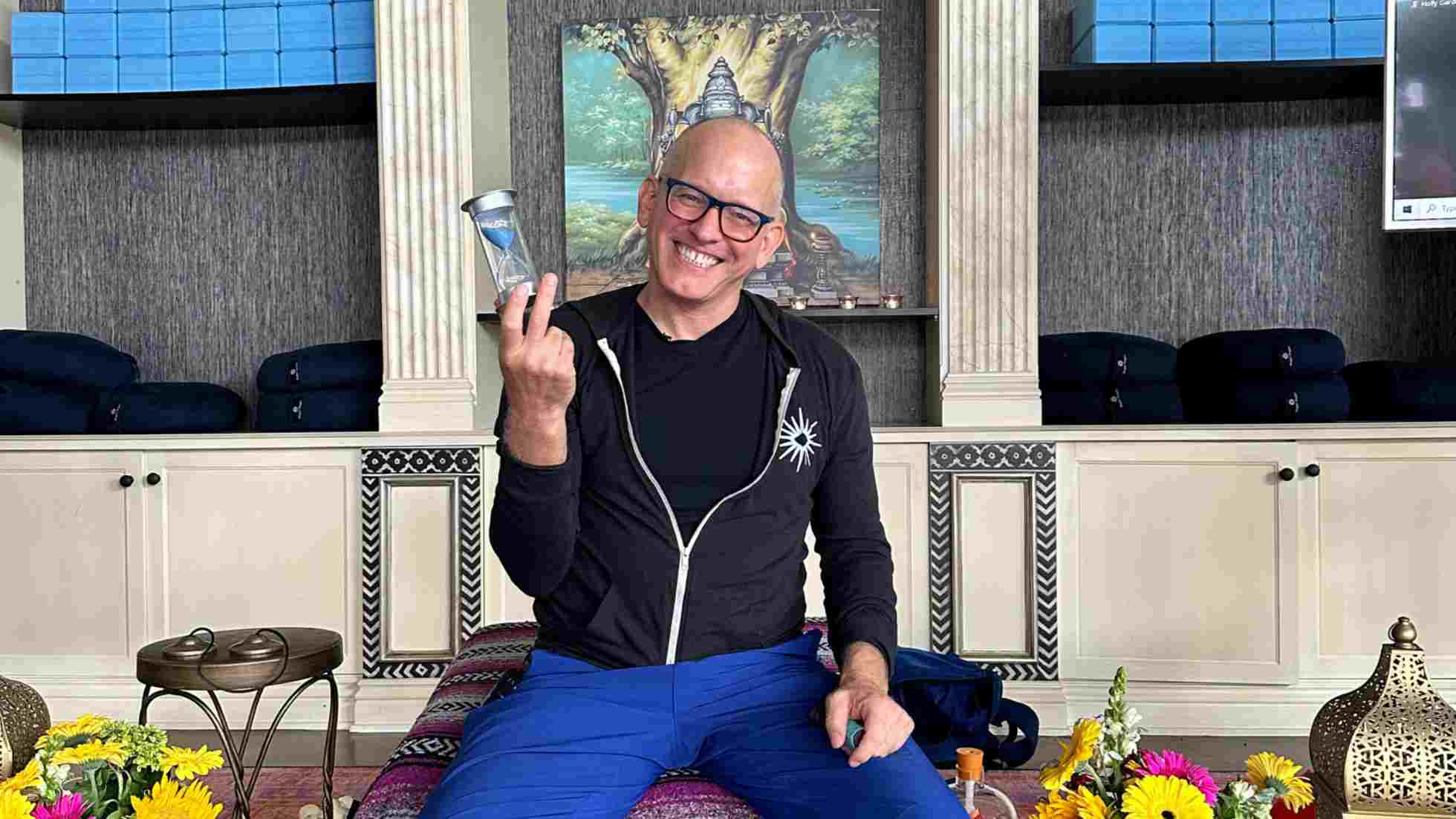 Joe Barnett teaching Yin Yoga at Soul of Yoga Institute