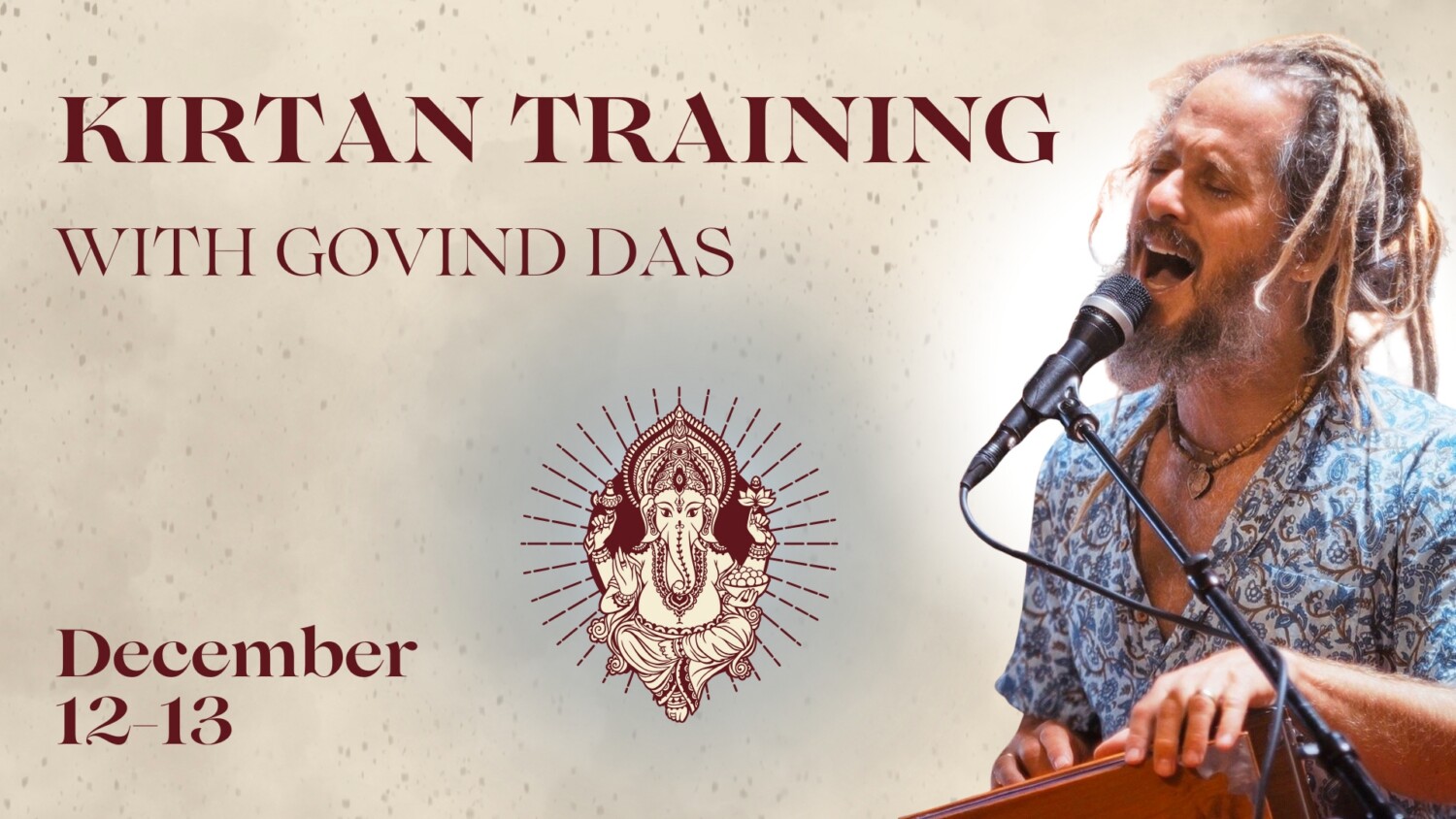 Kirtan Training December 2026
